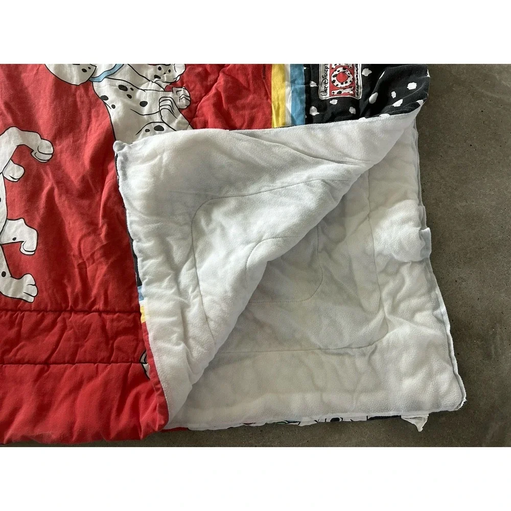 Vintage Disney‎ 101 Dalmatians Full Comforter Fitted Sheet Pillowcases